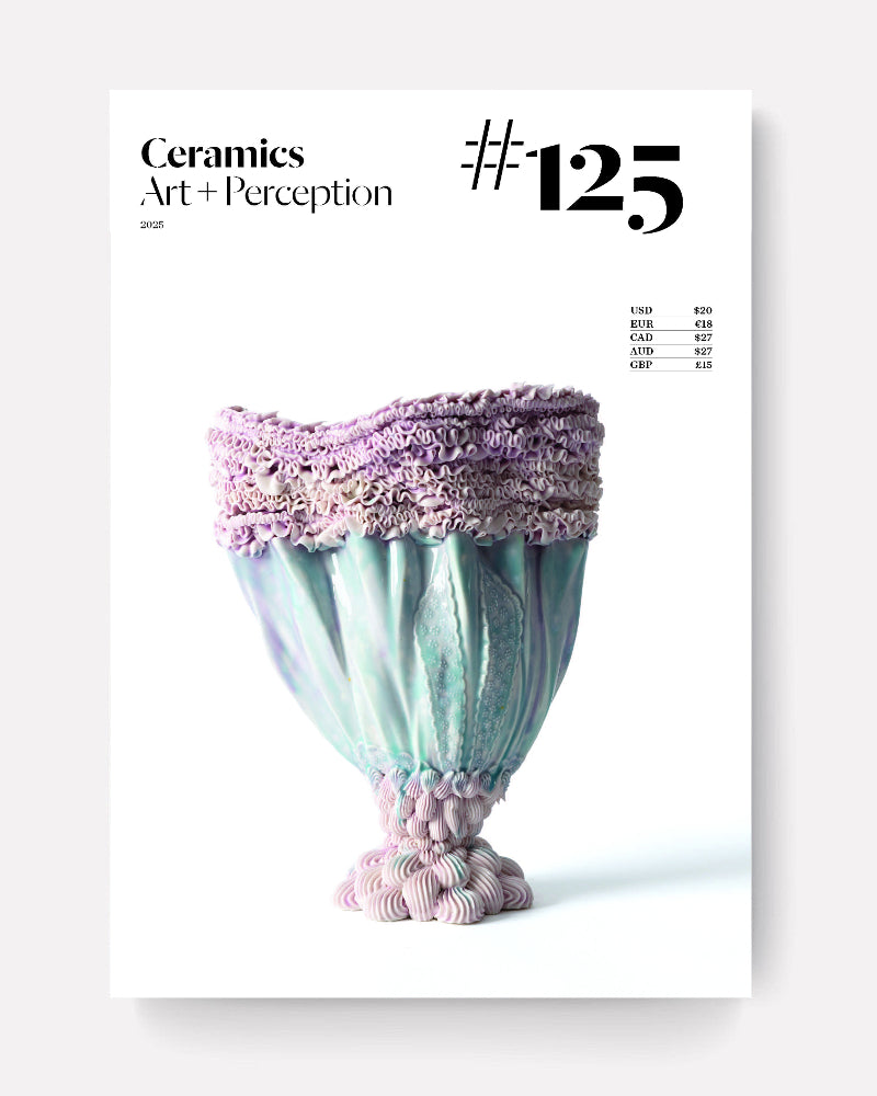 Published in Mansfield Ceramics, Australia, October Feature