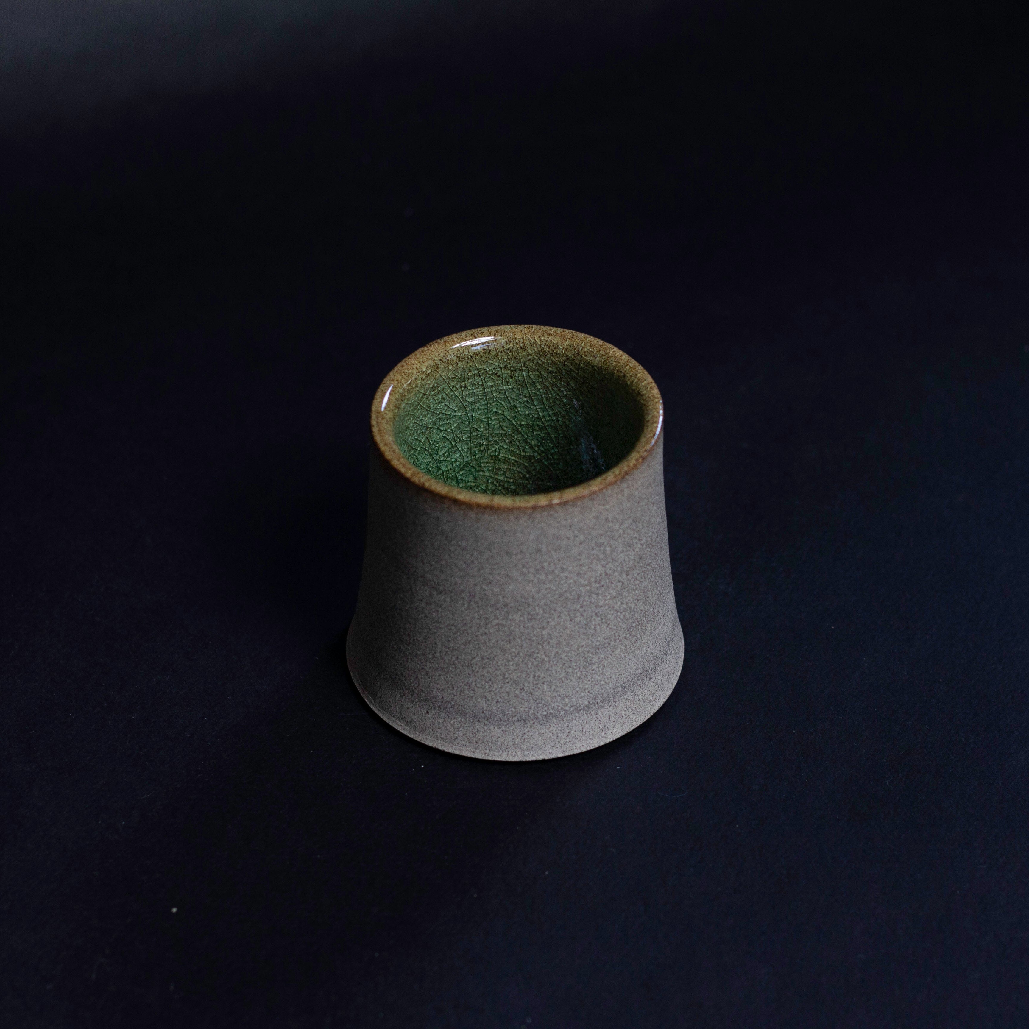 ESPRESSO • Green Crackle Interior • 6-9 cl