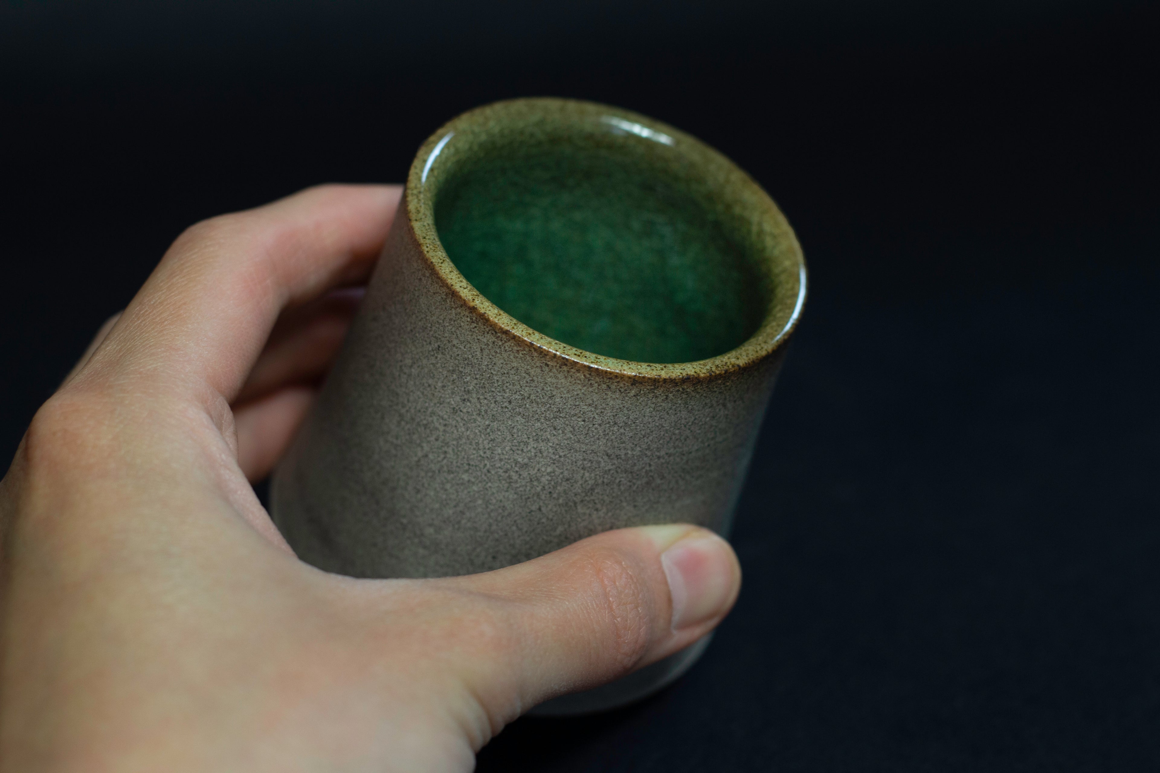 ESPRESSO • Green Crackle Interior • 6-9 cl