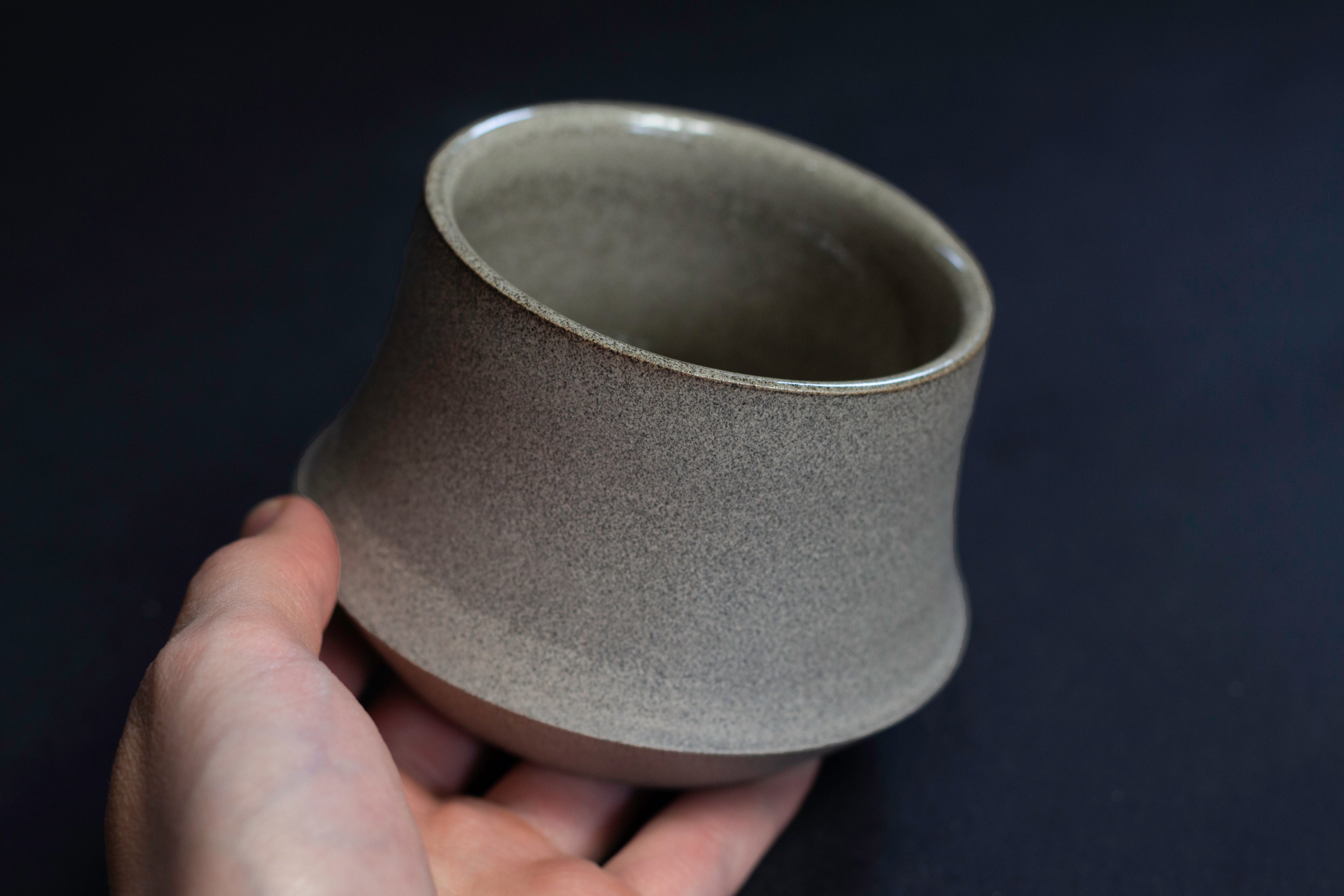 CAPPUCCINO • Transparent Speckle Gray • 16-19 cl