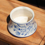 TERRA CUP • Floral Delfts Blauw/Orange • 16-19 cl