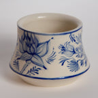 TERRA CUP • Floral Delfts Blauw/Orange • 16-19 cl