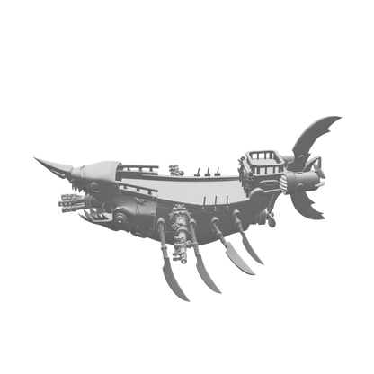 Flying Shark Pirate Ship | Digital Product 👾